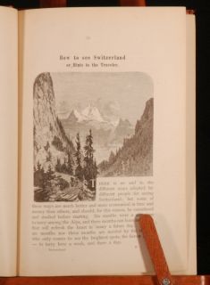 1875 Switzerland by American Consul Byers First Edition