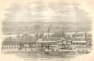 1872 Print Factory Farrell Foundry Machine Ansonia Ct