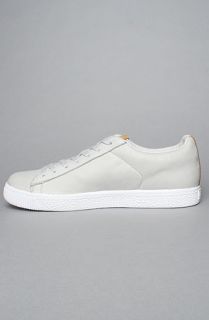Puma The Clyde UNDFTD Stripe Off Sneaker in Grey and Natural
