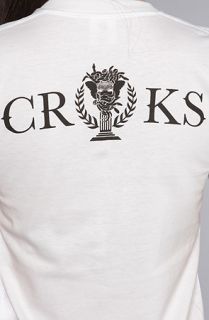 Crooks and Castles The Crks Medusa Tee in White