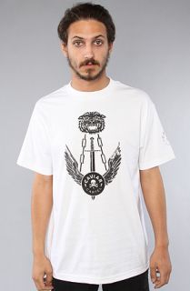 Caviar Cartel The Winged Authority Tee in White