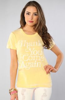 Junkfood Clothing The Thank You Come Again Crew Tee