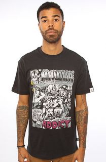 Mishka The Mishka x Addict Lamour Supreme Tee in Black