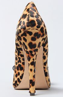 Blonde Ambition The Alberta Shoe in Tan Leopard