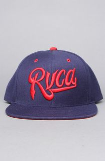 rvca the benchwarmer starter cap in navy sale $ 19 95 $ 34 00 41 % off