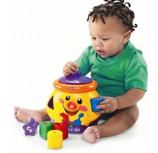 FISHER PRICE MUSICAL SHAPE SORTER COOKIE JAR BABY DAYCARE TEACHING