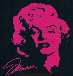 Hot Pink Marilyn Monroe Movie Star Sweatshirt Hoddie