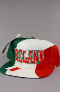 Vintage Deadstock Ireland Snapback HatGreenWhiteOrange