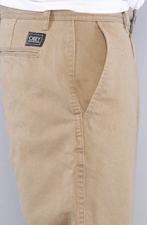 Obey The Traveler Pants in Dark Khaki