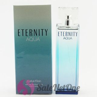 Eternity Aqua Calvin Klein 3 4 Eau de Parfum Spray Women New in Box