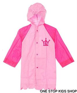 Fancy Nancy 2T 3T 4T 5T 4 5 6 Girls Rain Slicker Coat Jacket