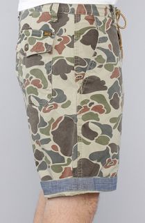 Obey The Troller Shorts in Camo Concrete