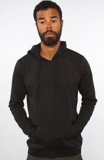 All Day The Fleece Pullover Hoody in Jet Black