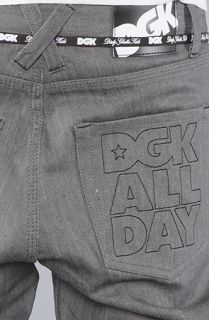 DGK The All Day 2 Jeans in Grey Raw Wash