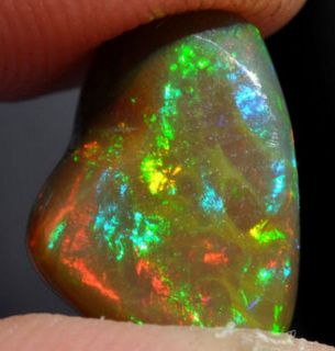  Burning Multi Color Fiery Opal 100 Natural Ethiopian Opal Video