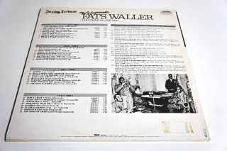 Fats Waller Volumes 5 and 6 LP Vinyl Record