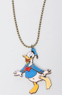  couture jewelry x dr romanelli donald duck wood necklace sale $ 43