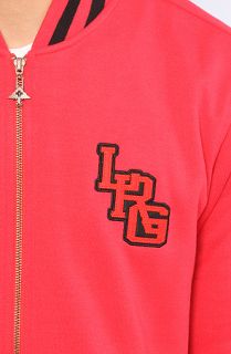 lrg the victory track jacket in red sale $ 52 95 $ 79 00 33 % off