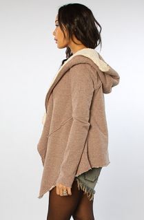 Quiksilver / QSW The Forte Greene Toggle Cardigan in Sienna