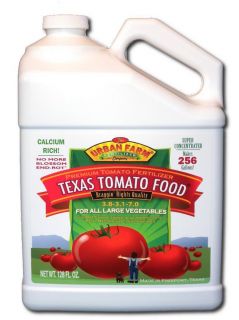 Farm Fertilizers Texas Tomato Food 1 Gal Competition Tomato Fertilizer