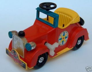 Vintage Juguetes Feber Plastic Car Wind Up Toy Model