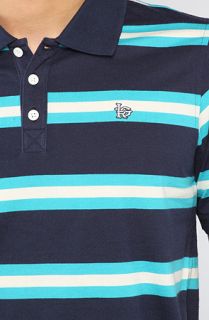LRG The 47th Ward Polo in Navy Concrete