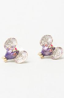 Betsey Johnson The Mouse Stud Earring