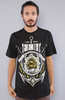 KR3W The Santa Maria Regular Tee in Black