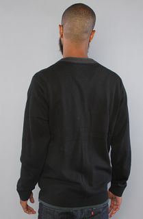 Vans The Garrison Cardigan in Black New Charcoal Heather  Karmaloop