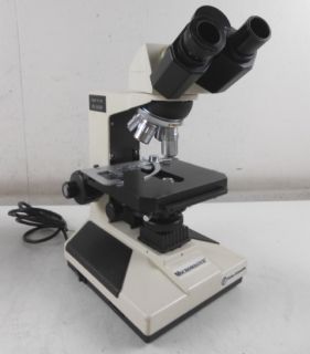 R96336 Fischer Scientific Micromaster Binocular Microscope Cat No. 12
