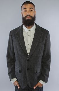 General Assembly The Holiday Tweed Blazer in Grey