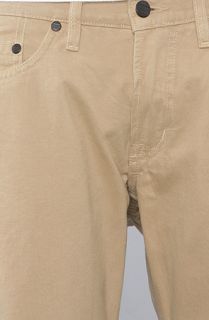 COMUNE The Lindon Jeans in Khaki Heavy Washed Chino