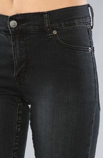 Cheap Monday The Tight Jean in Hard Used Blue Black
