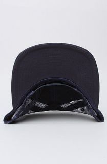 Obey The Stout Trucker Snapback in Dusty Navy