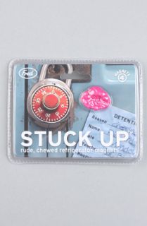 FRED The Stuck Up Magnet SetSet of 4 Concrete