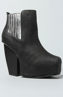Messeca The Andi Shoe in Black and Silver