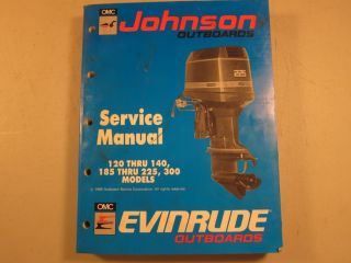 Evinrude Johnson Service Manual 1990 120 140 225 300