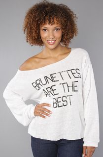 Rebel Yell The Brunettes BF Pullover Concrete
