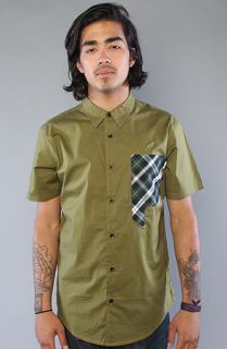 Publish The Fremont SS Buttondown Shirt in Olive