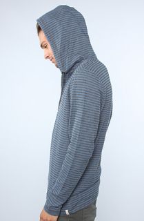 Ezekiel The Caesar Hoody in Blue Concrete