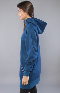 Nikita The Arawn Coat in Blue Concrete