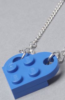 iridium lego blue heart pendant Concrete