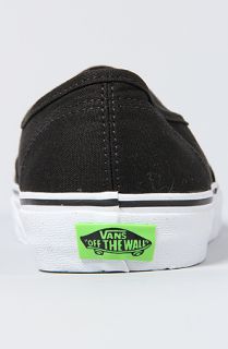 Vans Footwear The Authentic Sneaker in Pop Lace Black