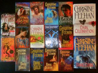 Lot of 16 Christine Feehan Books Dark Carpathian Series Paranormal