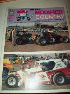 1982 Flemington Fair Speedway Dirt Modified Program Rich Polenz Cover