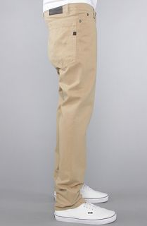 COMUNE The Lindon Jeans in Khaki Heavy Washed Chino