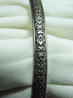 Vintage Danecraft Felch Co Sterling Silver Bangle Bracelet