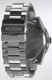 Nixon The Corporal Sterling Silver Watch in Grand Prix
