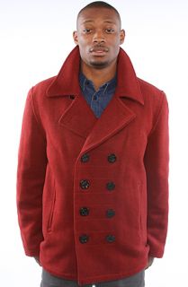 Spiewak The Dugan Peacoat in Red Heather