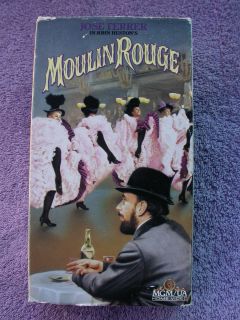 Moulin Rouge Jose Ferrer Zsa Zsa Gabor VHS